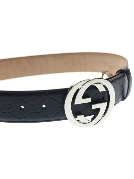 Gucci Interlocking GG Supreme Belt Leather - Picture 4 of 6